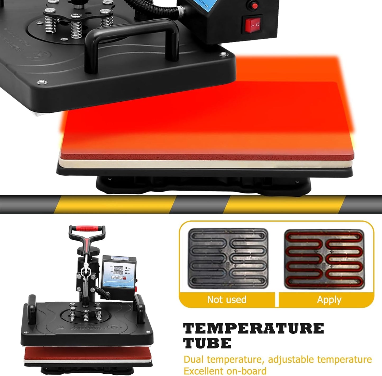5 in One Heat Press Machine